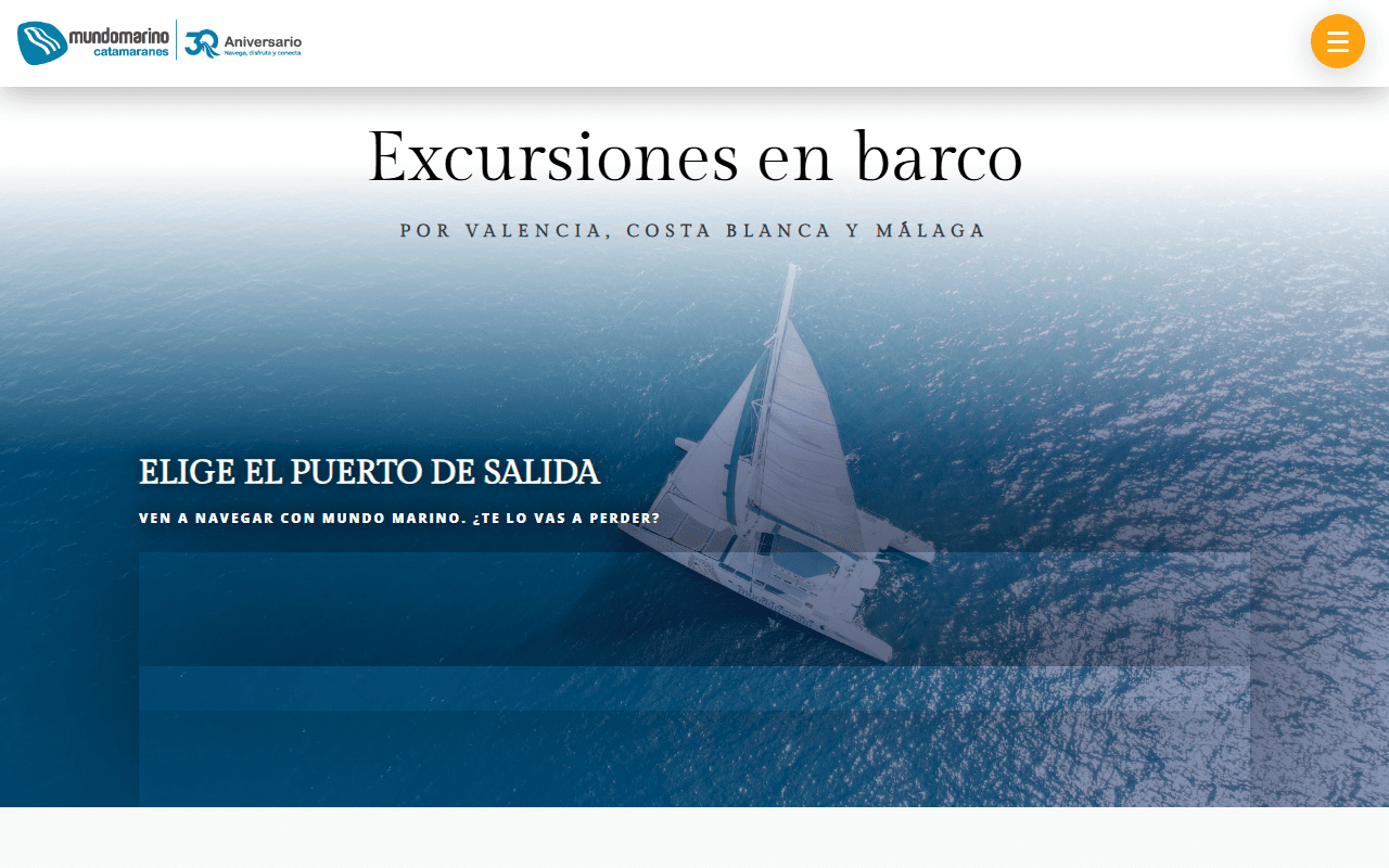 Mundo Marino homepage