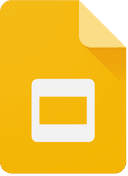 Google Slides logo