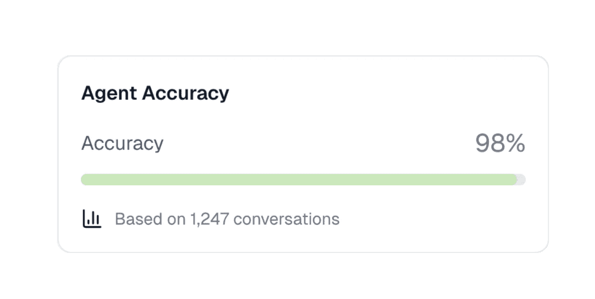 Learn from every conversation