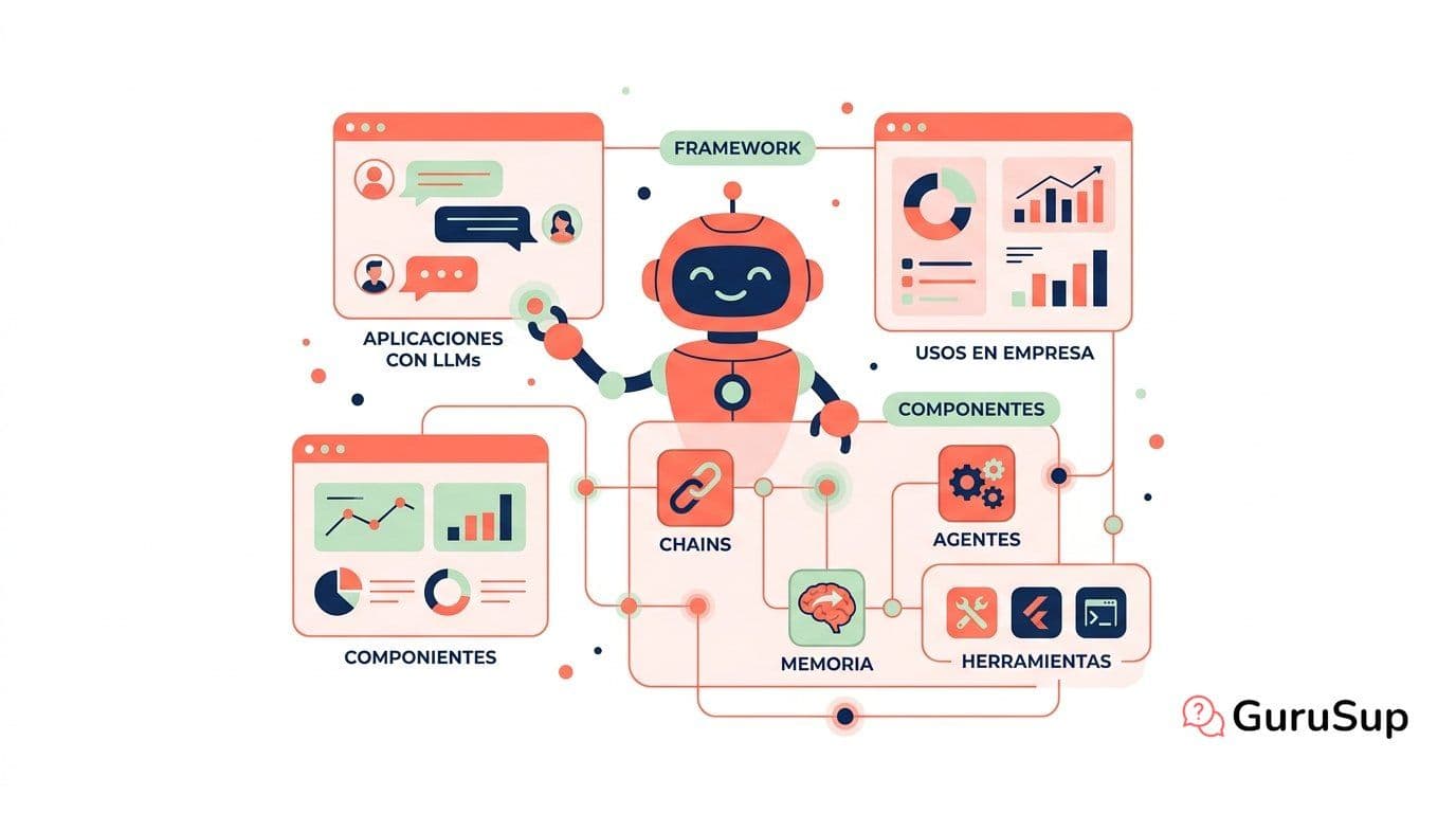 ¿Qué es LangChain? Framework, componentes y usos en empresa