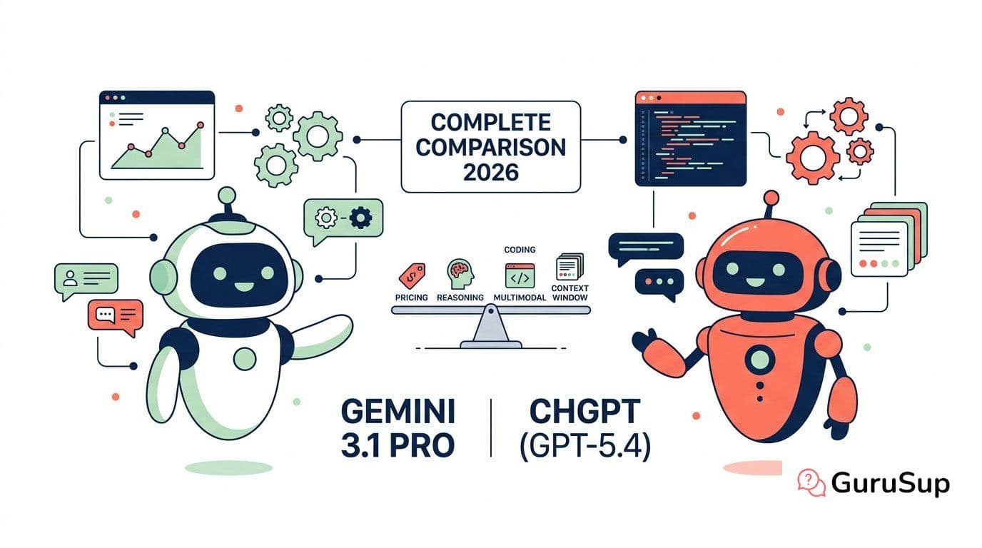 Gemini vs ChatGPT: Comparativa Completa 2026