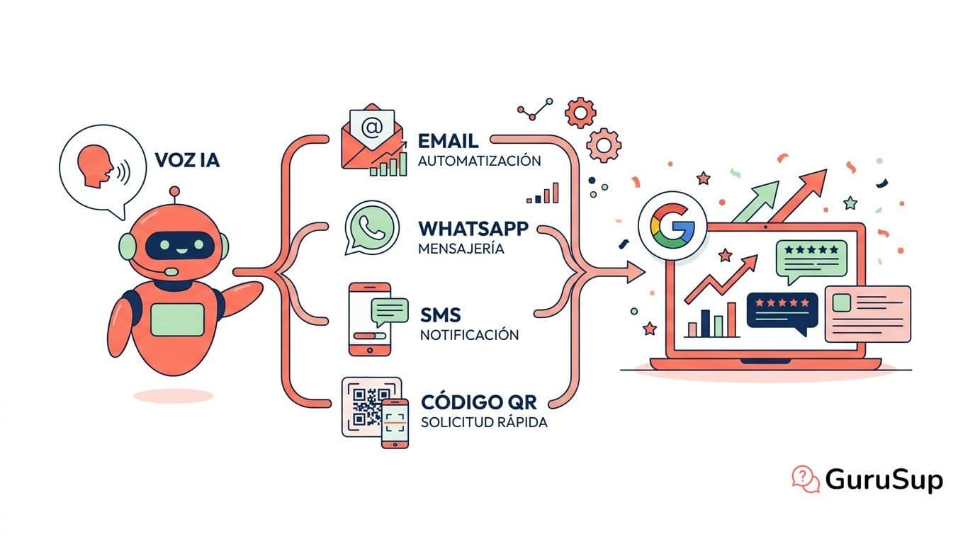 Cómo conseguir reseñas en Google: guía completa por canal, sector y con IA