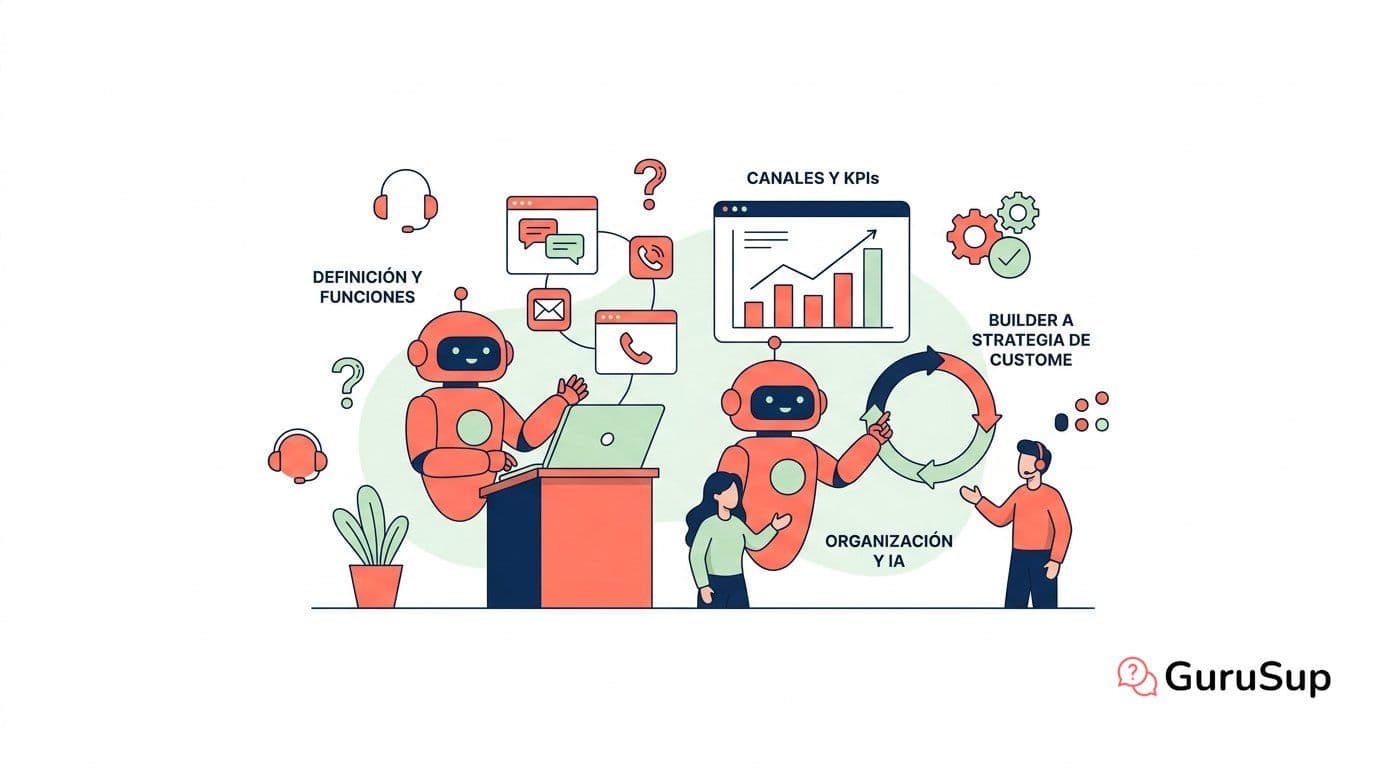 Servicio de atención al cliente: qué es, funciones, canales y cómo construirlo bien