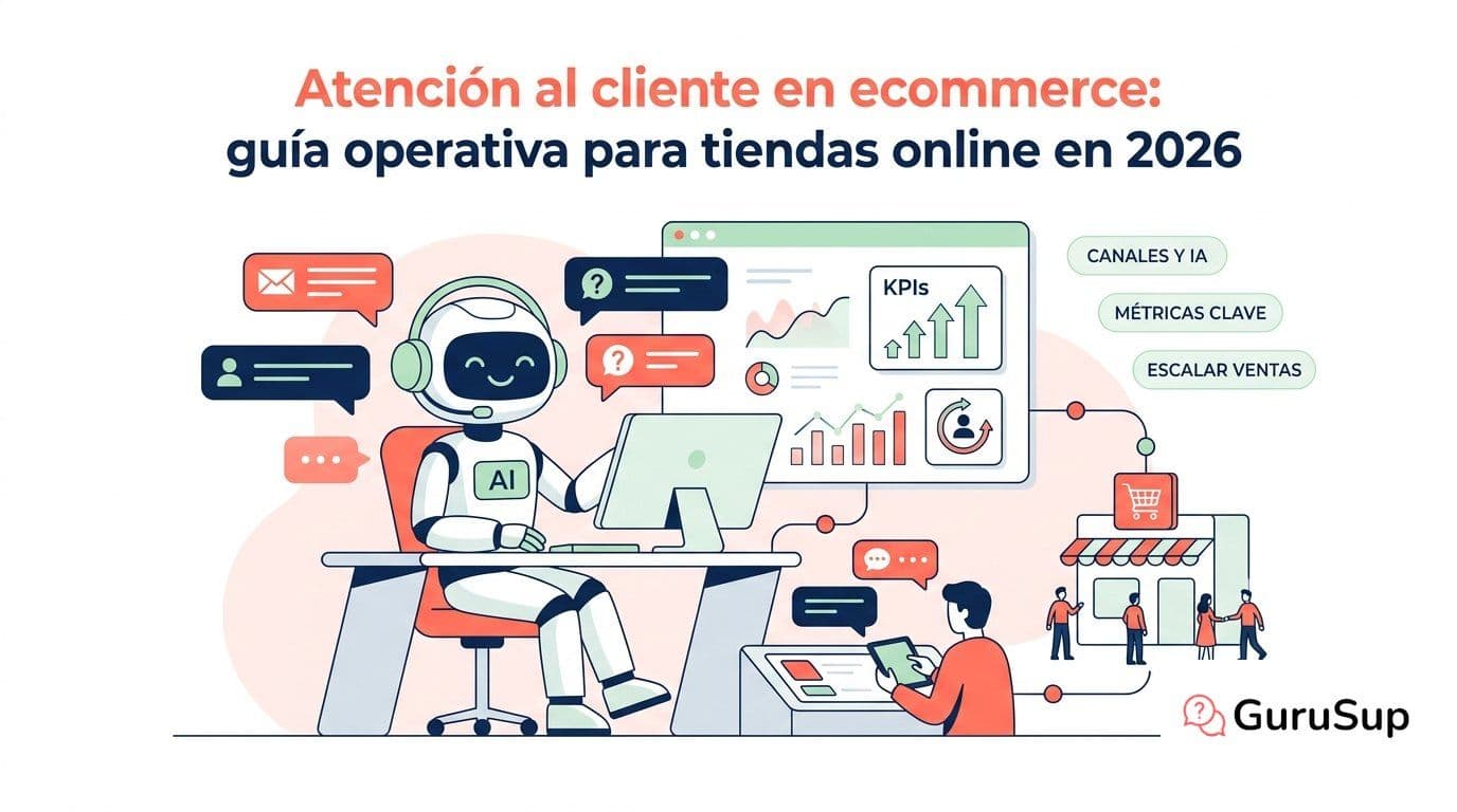 Atención al cliente en ecommerce: guía operativa para tiendas online en 2026