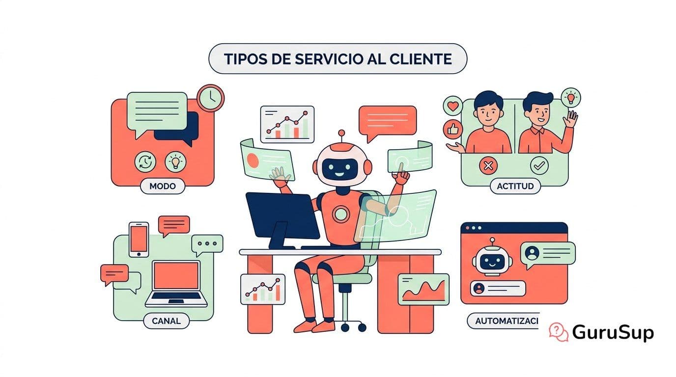 Tipos de servicio al cliente: clasificación, características y ejemplos