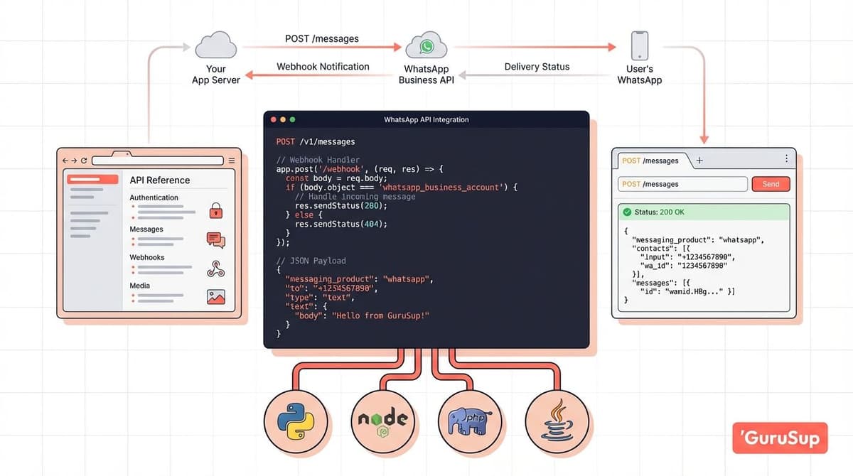 WhatsApp API para Developers: Documentacion y Tutorial
