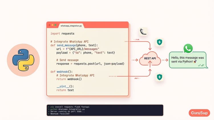 WhatsApp API with Python: Integration Tutorial