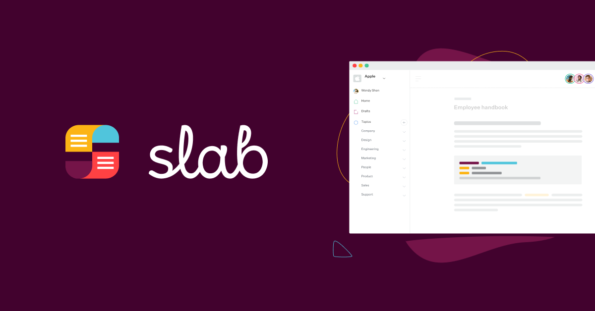Interfaz de Slab